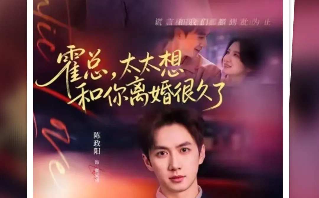 霍总，太太想和你离婚很久了❗️陈政阳杨洛仟