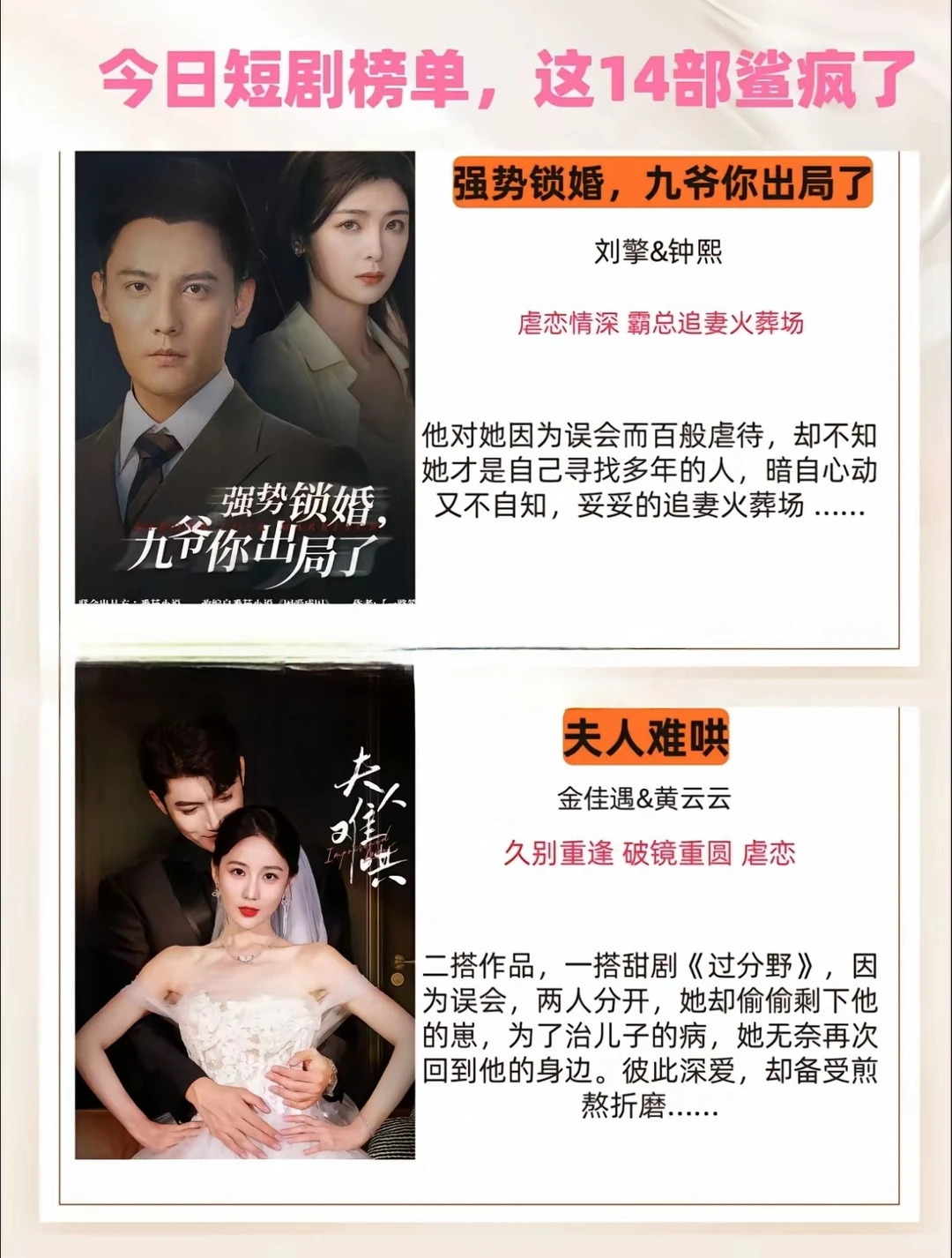今日热播短剧榜单