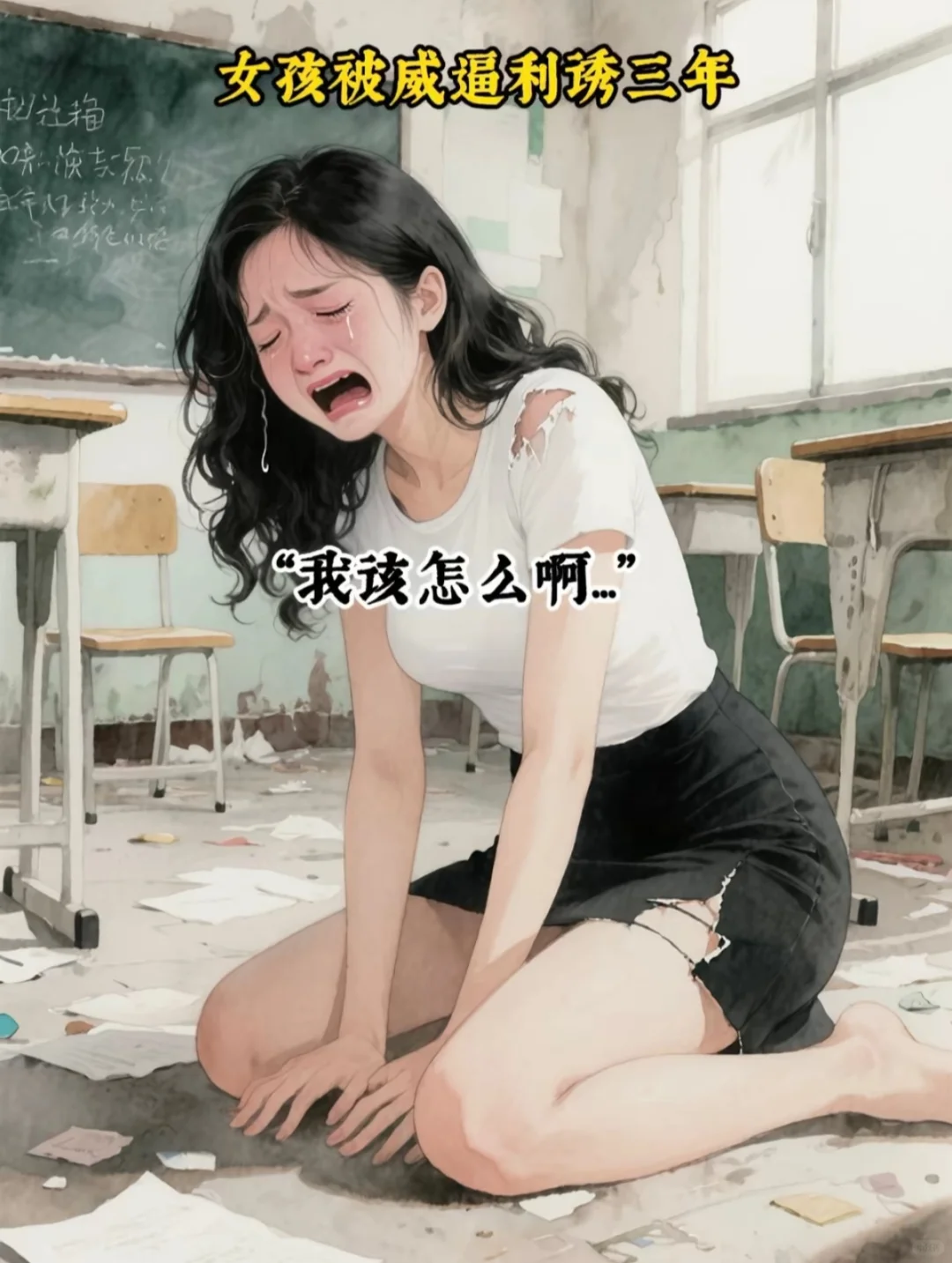 年轻女教师被校长霸占三年，后与校长儿子恋