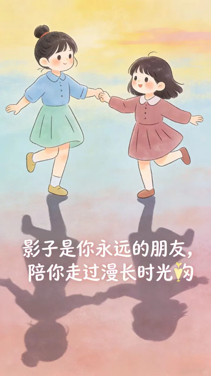 把烦恼丢掉，揣着快乐往前跑