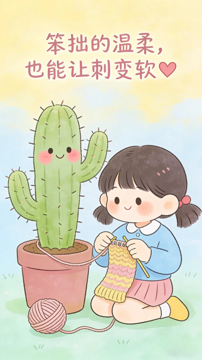 把烦恼丢掉，揣着快乐往前跑