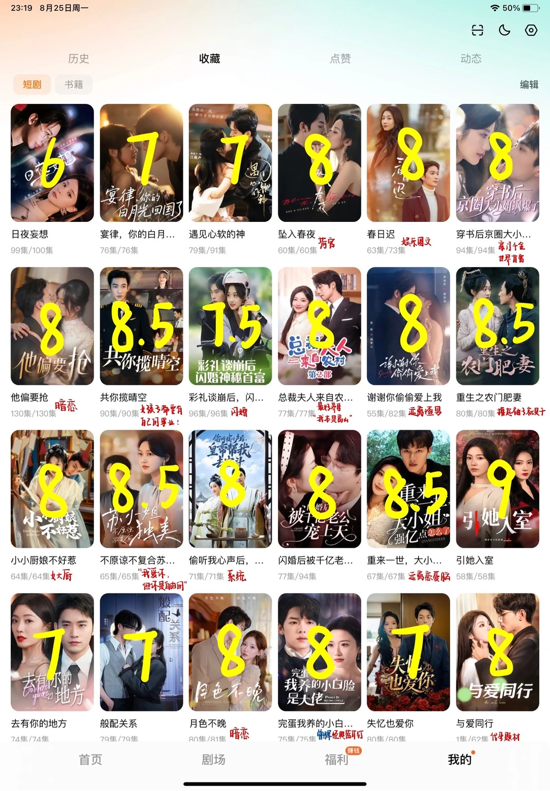 近百部短剧自测评🥳