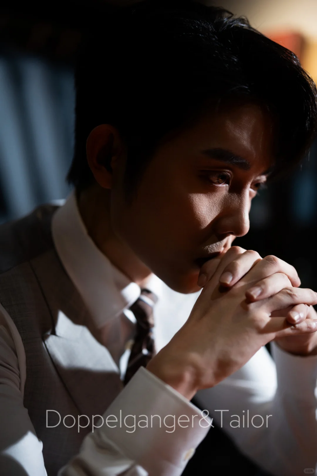 王晨鹏✖️西安DT西装 | 浅灰系被帅晕😵