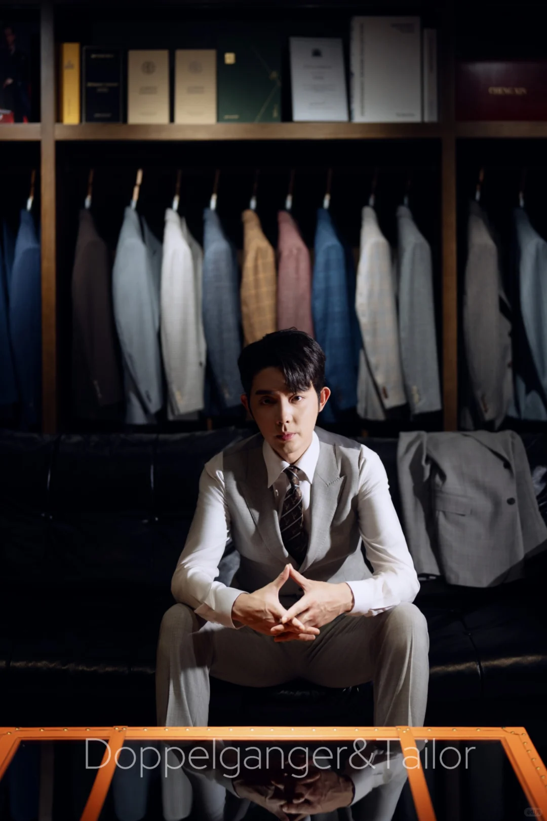 王晨鹏✖️西安DT西装 | 浅灰系被帅晕😵