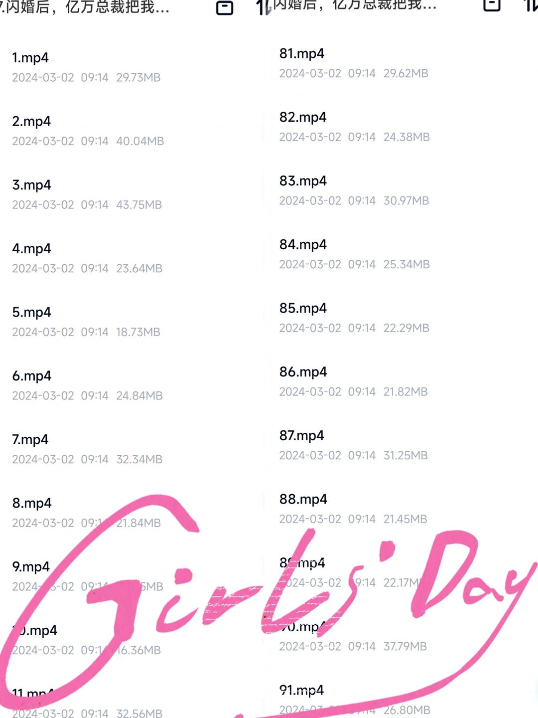 闪婚后亿万总裁把我宠上天