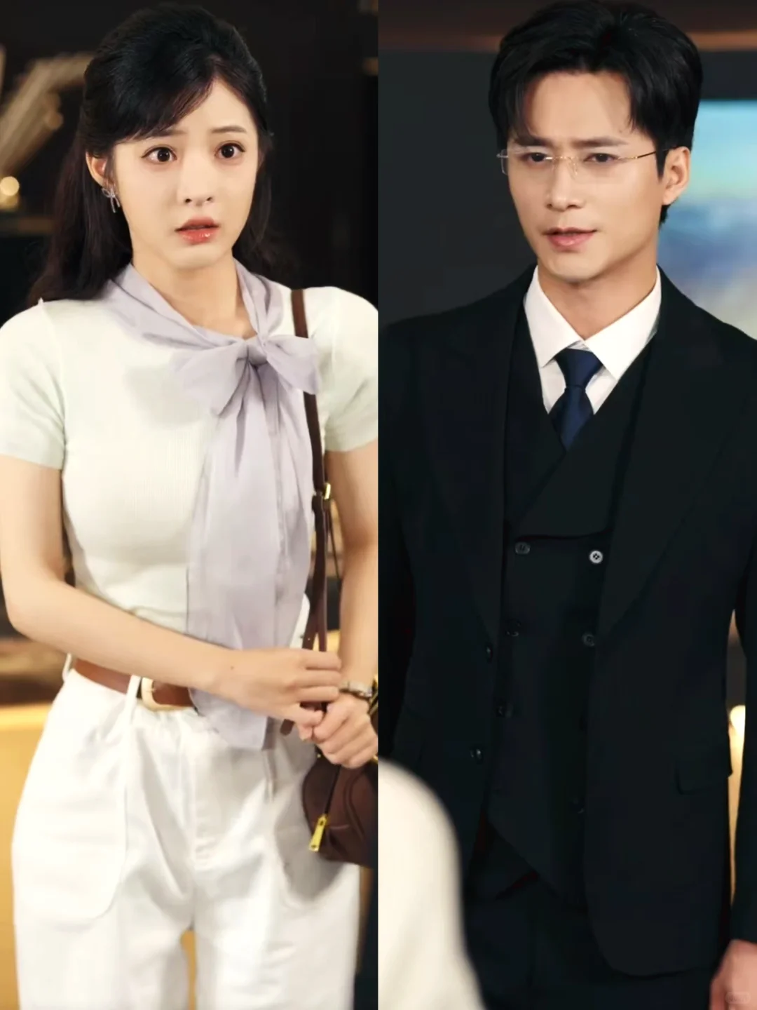 王皓祯&石雪婧深情演绎甜宠情爱剧！🔥