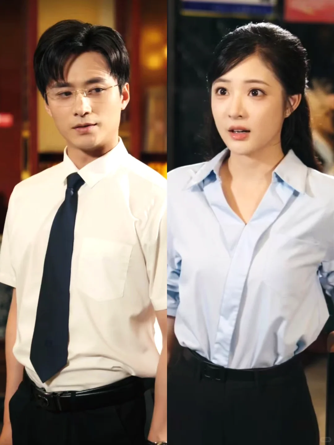 王皓祯&石雪婧深情演绎甜宠情爱剧！🔥