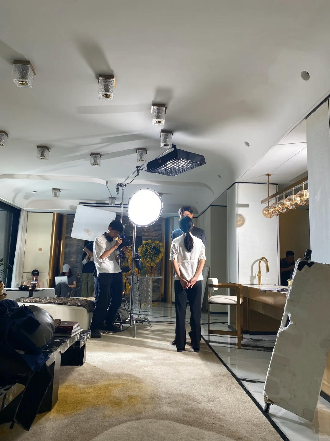 短剧拍摄初体验🎬再霸的总都要坐地上