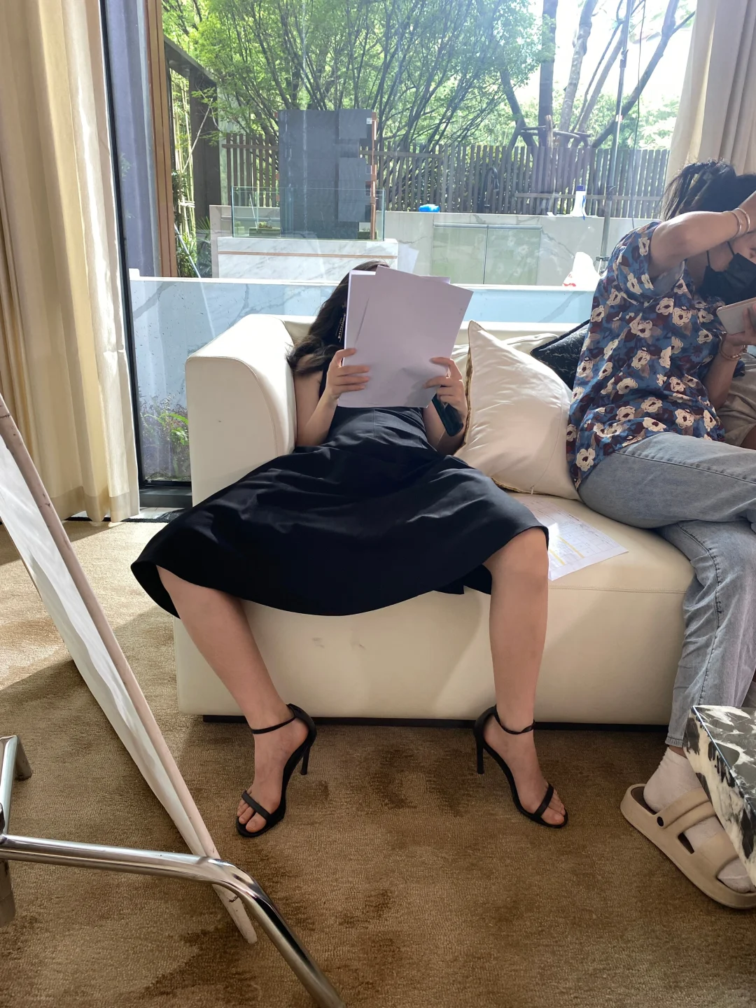 短剧拍摄初体验🎬再霸的总都要坐地上