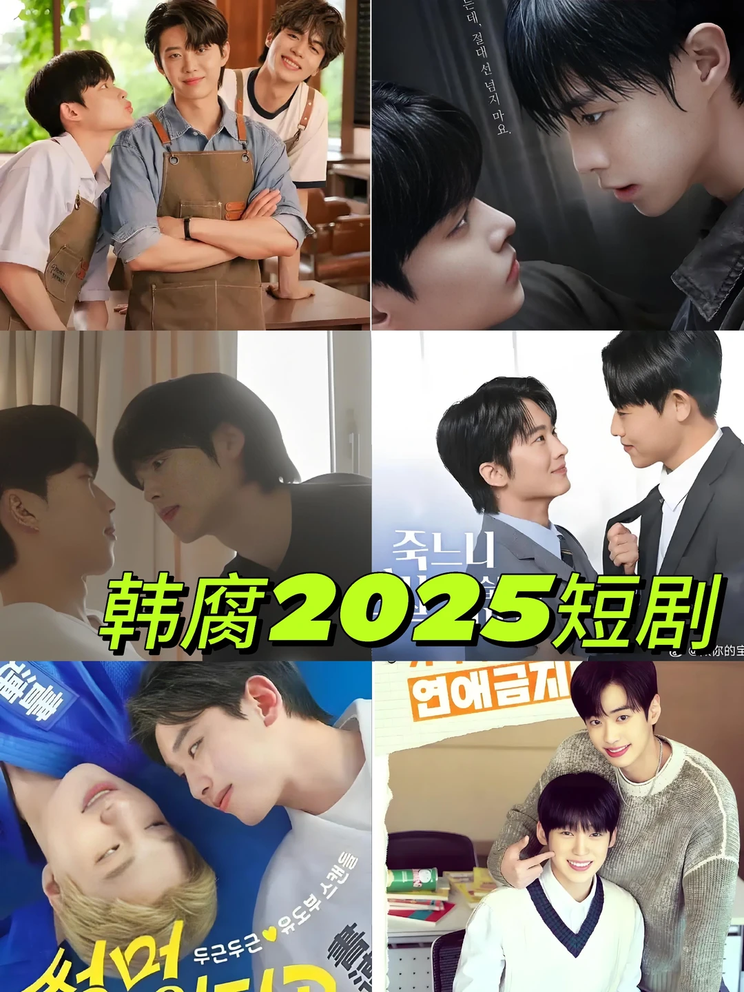 韩国双男主2025短剧