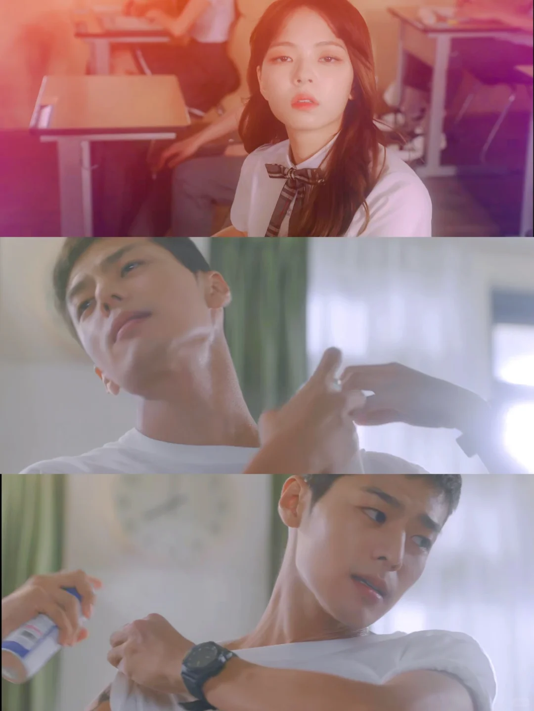 这也太撩了！你为什么闭眼睛？