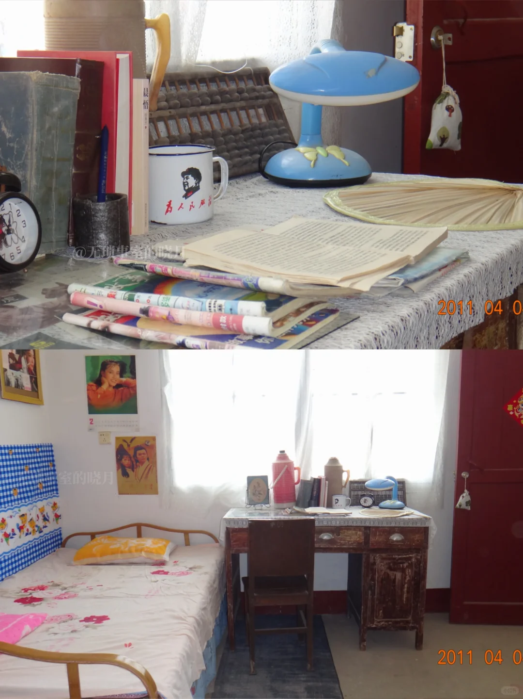 不是ai，我是真的有张这样的床😳