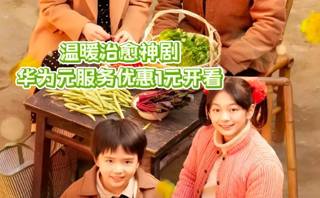 治愈神剧，鸿蒙有礼短剧1元优惠券解锁全集