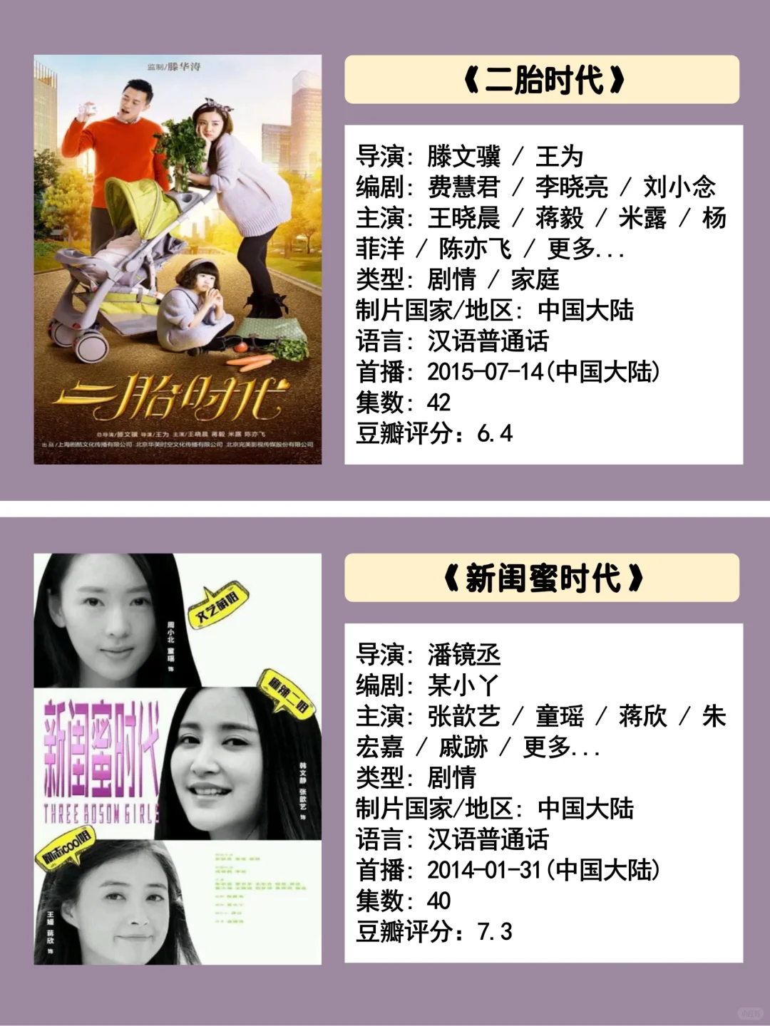 早期都市家庭剧合集