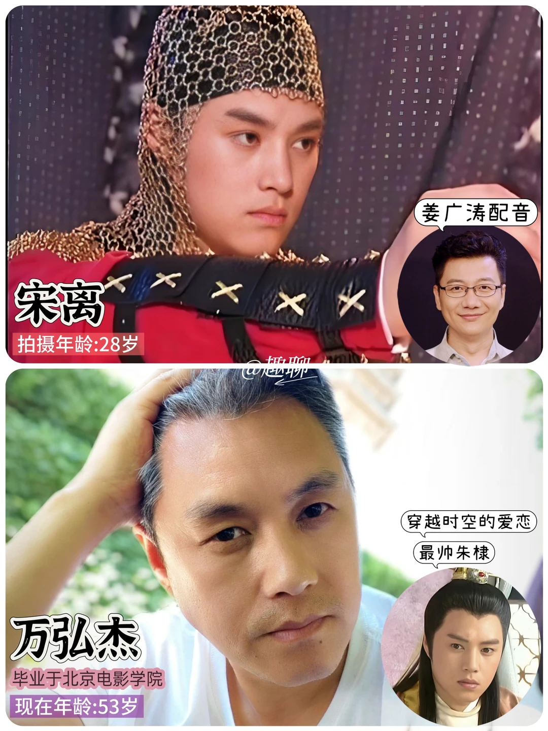 武林外史演员今昔对比，25年的变化