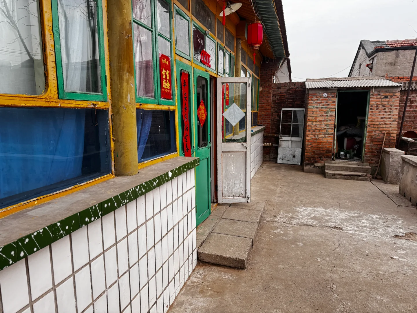 北京怀旧实景农村小院
