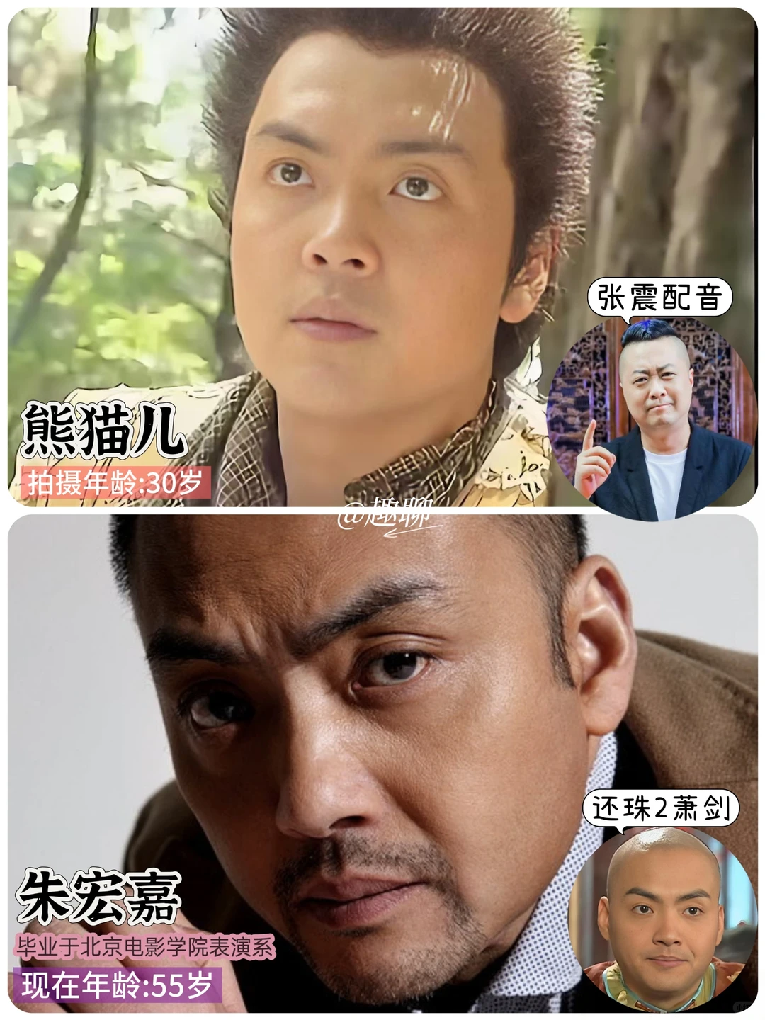 武林外史演员今昔对比，25年的变化