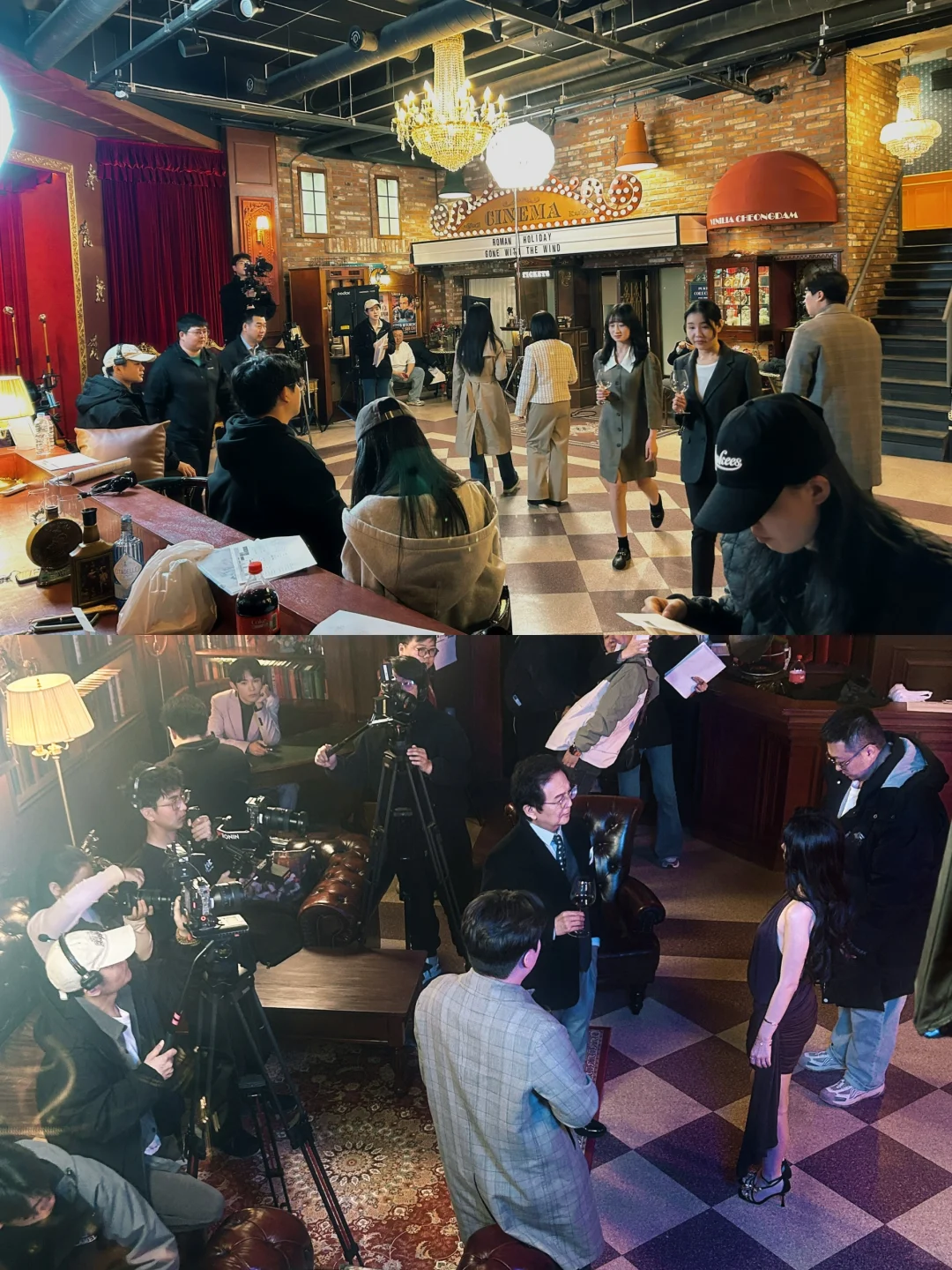 中国人在韩国拍短剧-杀青日