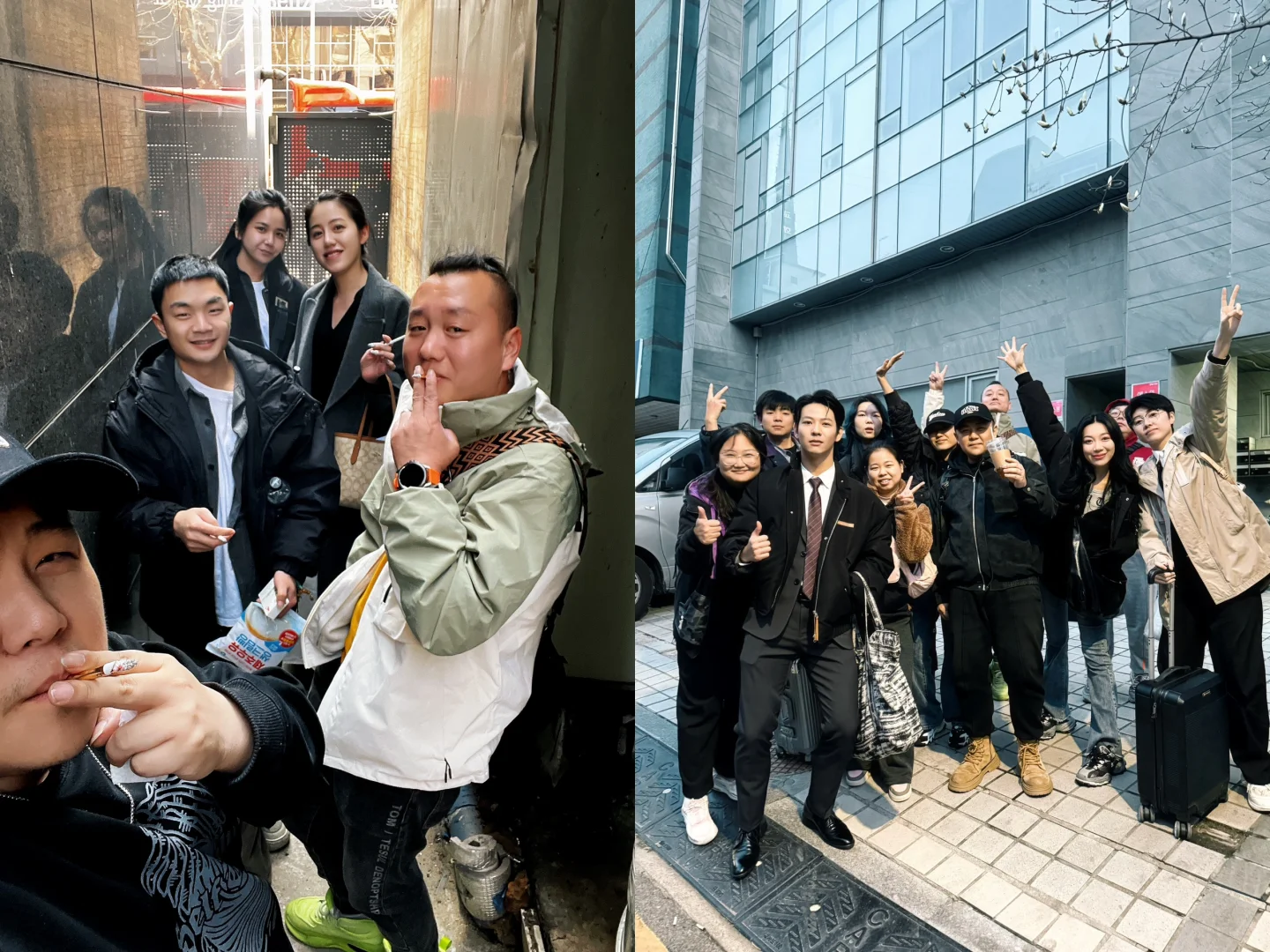 中国人在韩国拍短剧-杀青日