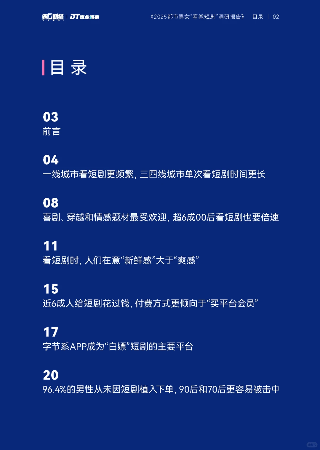 2025都市男女看微短剧调研报告