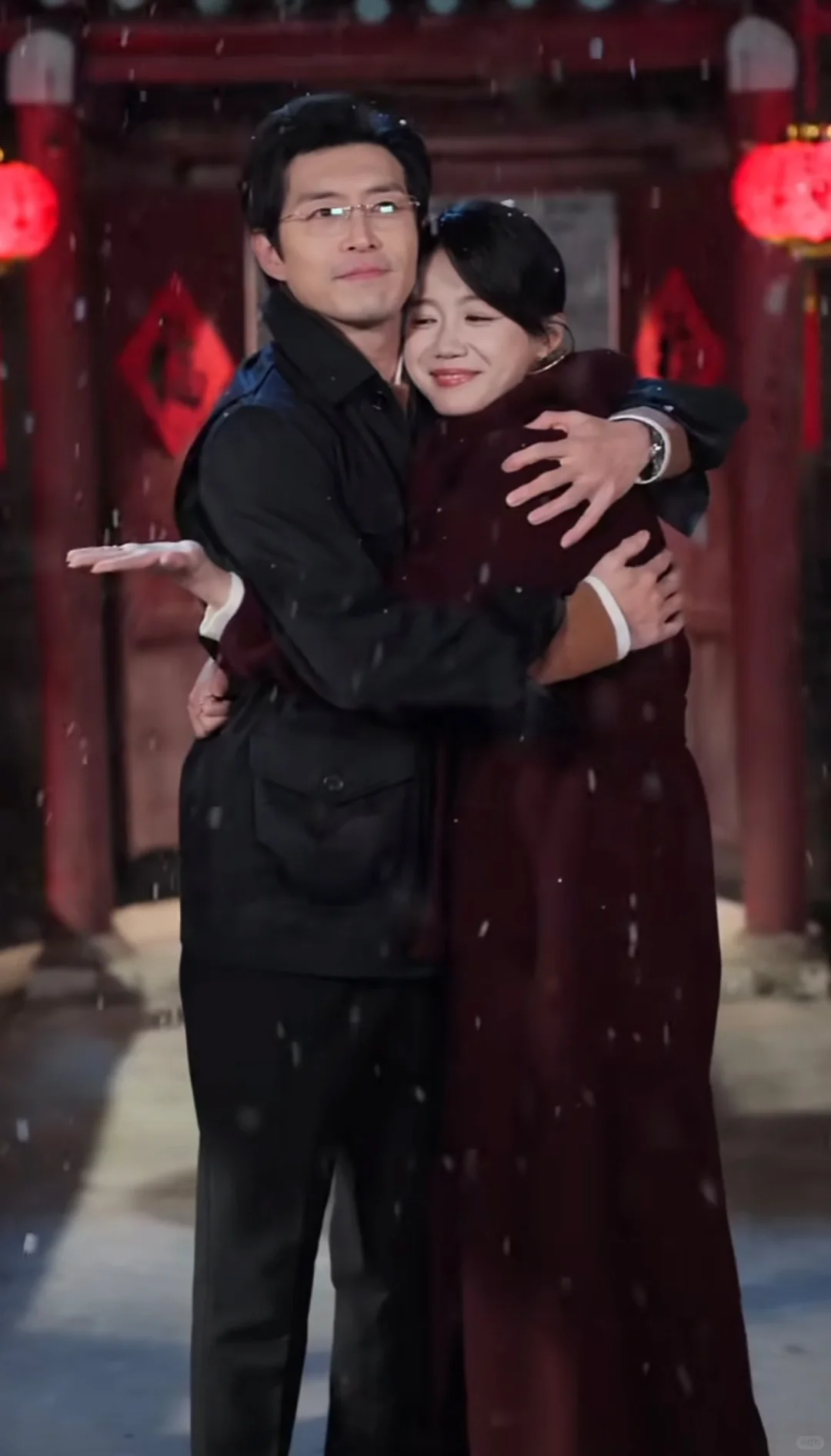 他朝若是同淋雪，此生也算共白头