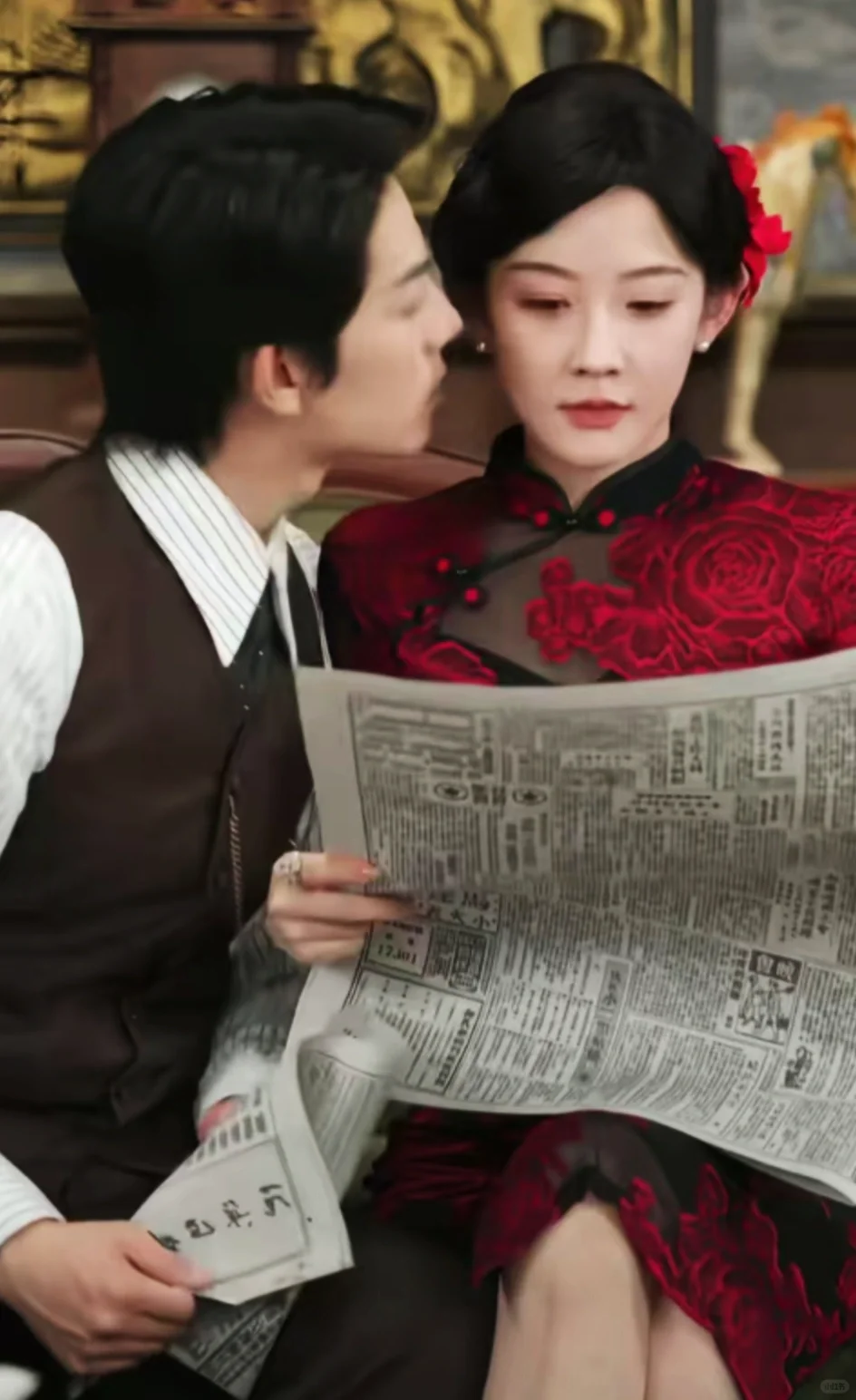 曾辉&韩雨彤深情演绎民国悬疑甜宠剧！