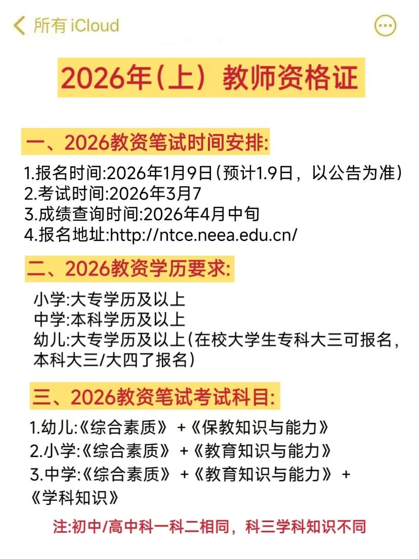 好消息，明年教资新政策，最容易的一年了！