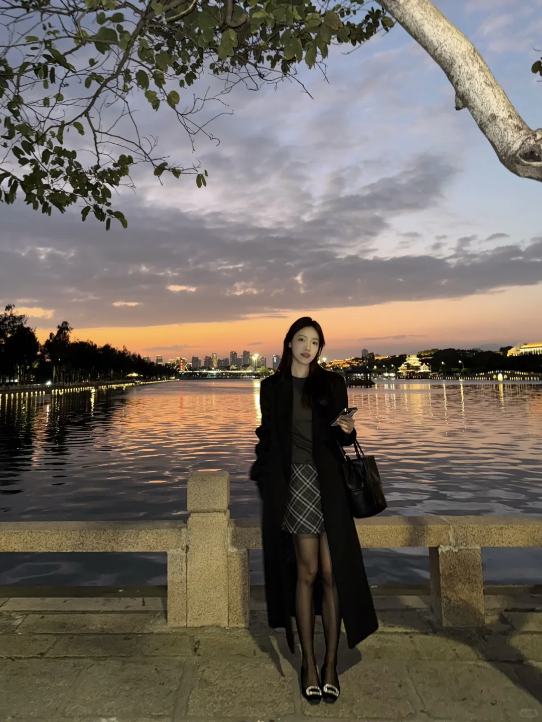 173 55 | 黑色大衣穿搭思路～