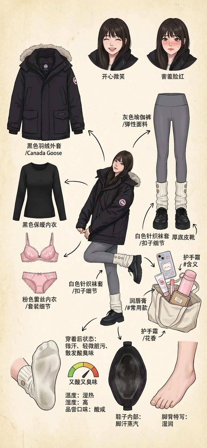 ootd穿搭 试着提升自己的穿搭 丝袜 美女