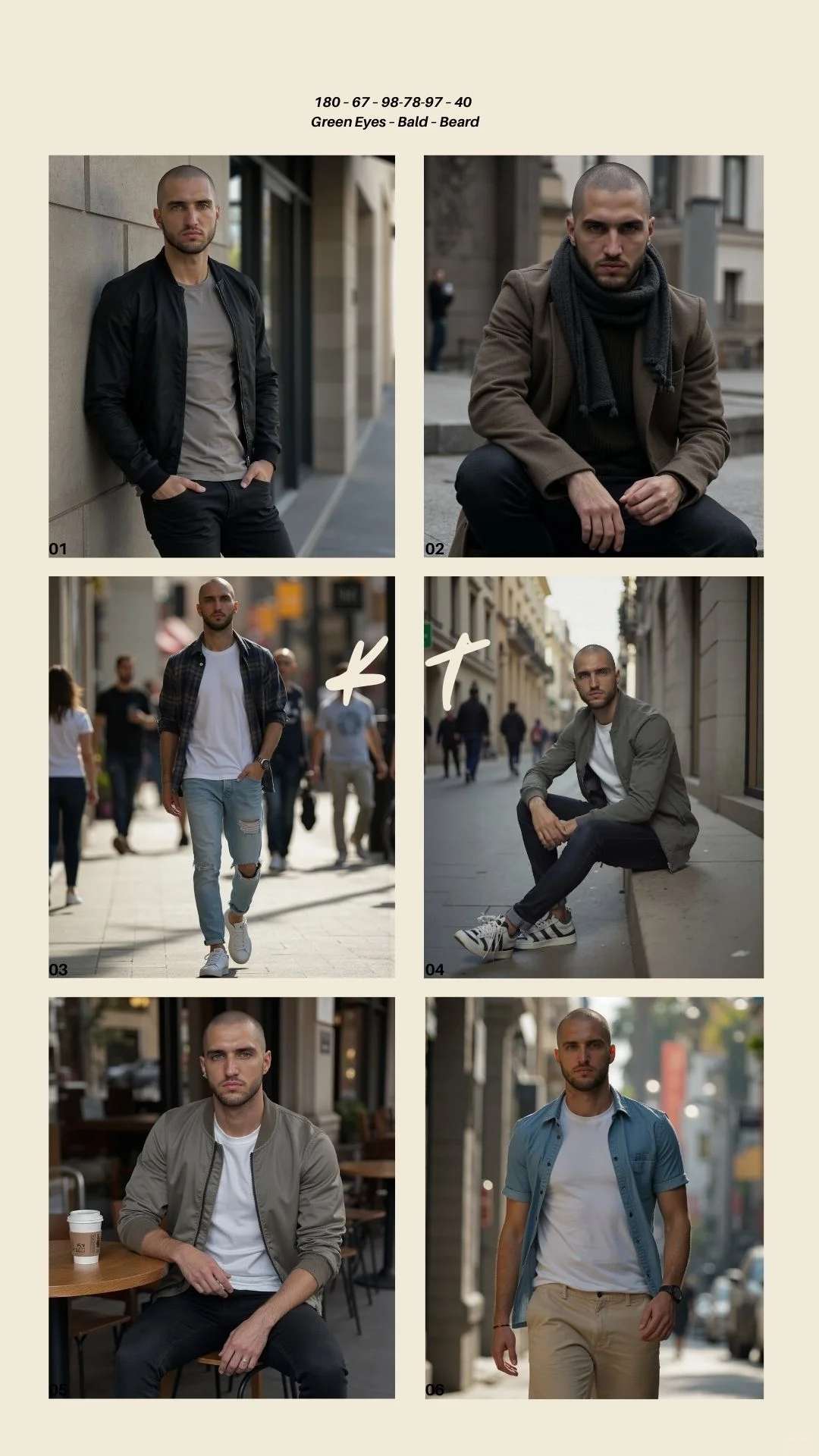 广东地区｜美国男模特演员精选