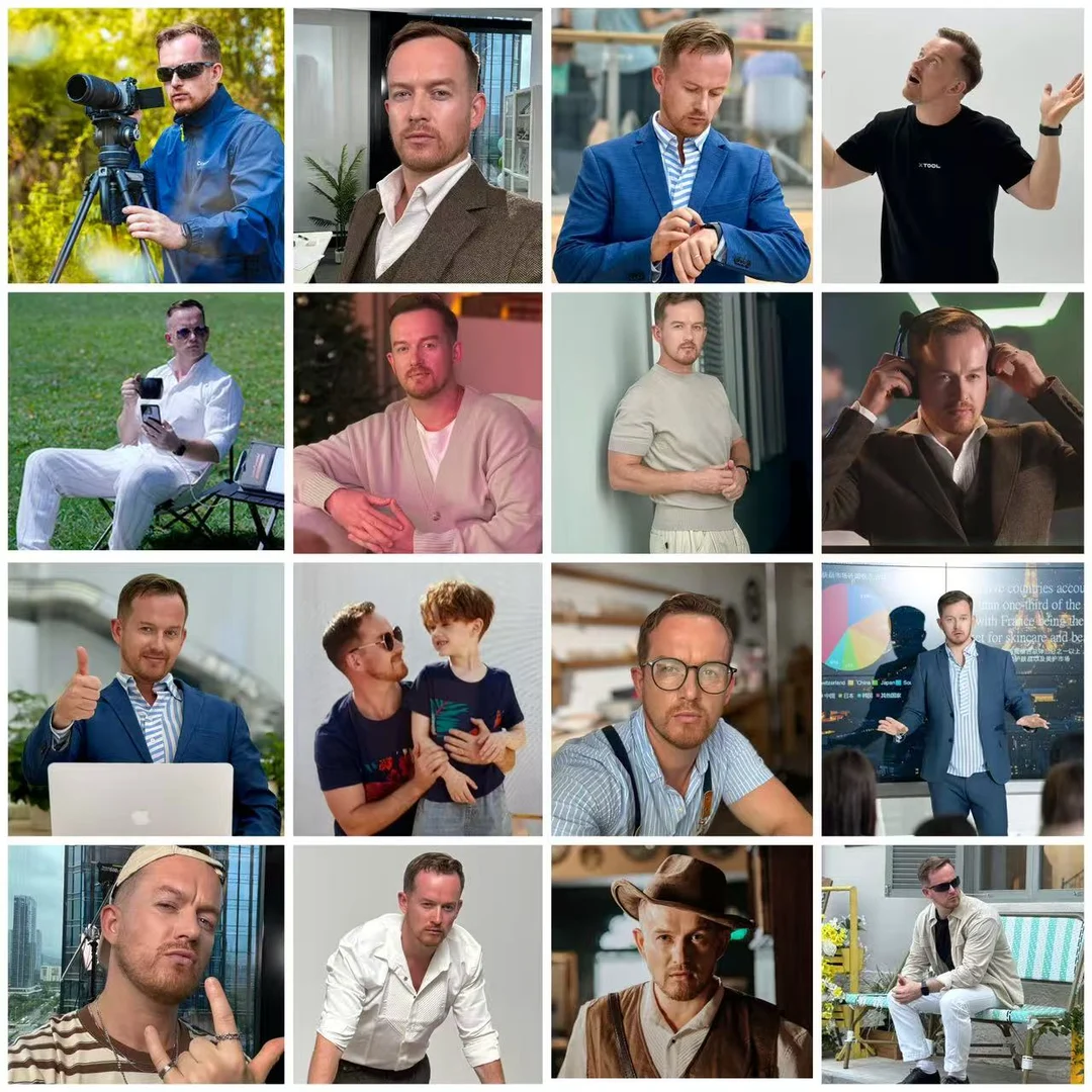 广东地区｜美国男模特演员精选