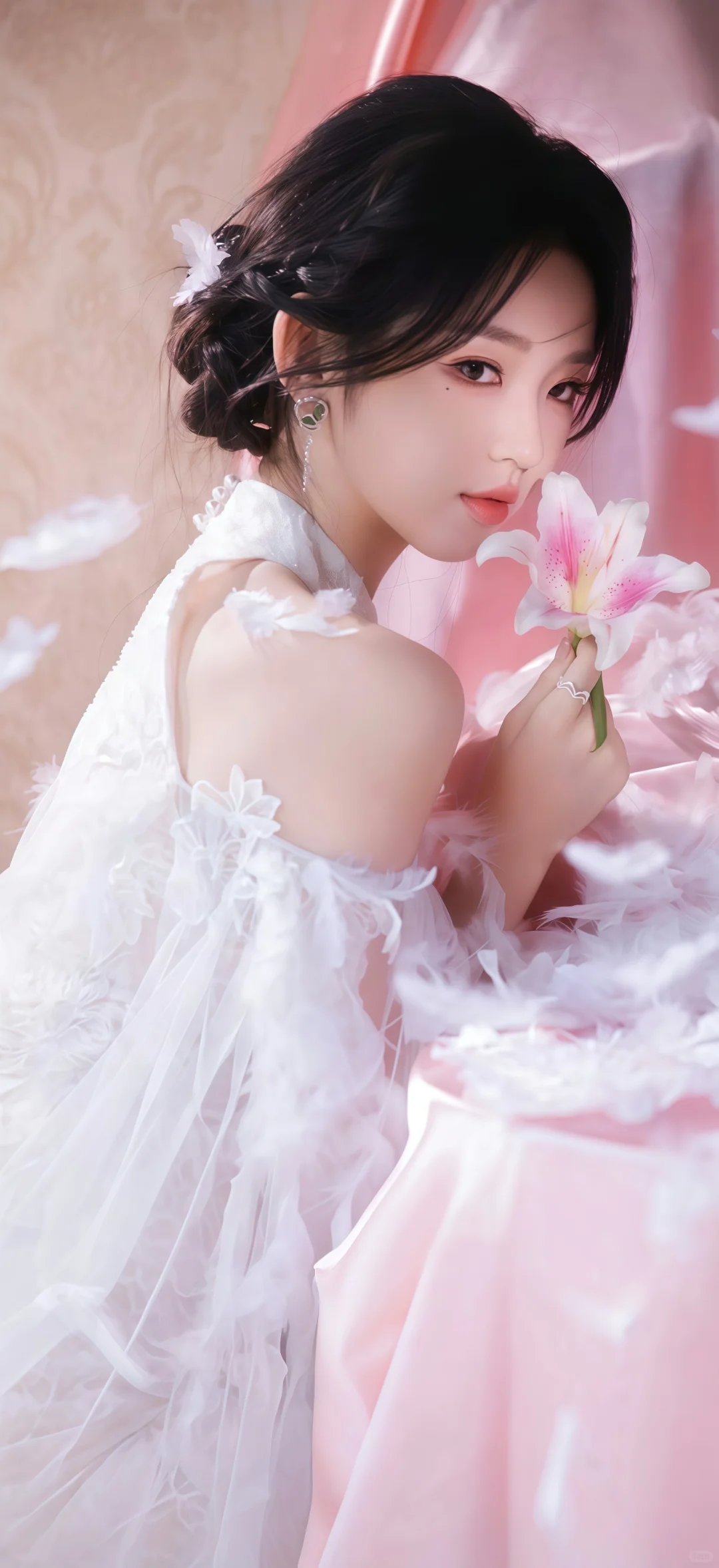 李柯以这组图鲨疯了！短剧女主的颜值是开了