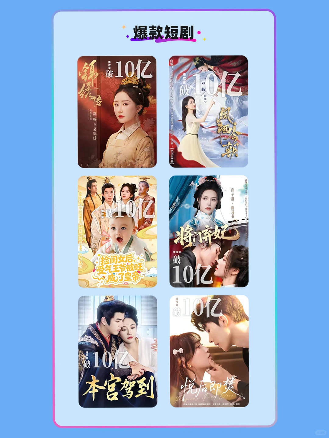 10亿爆剧厂牌招演员！素人能冲 C位