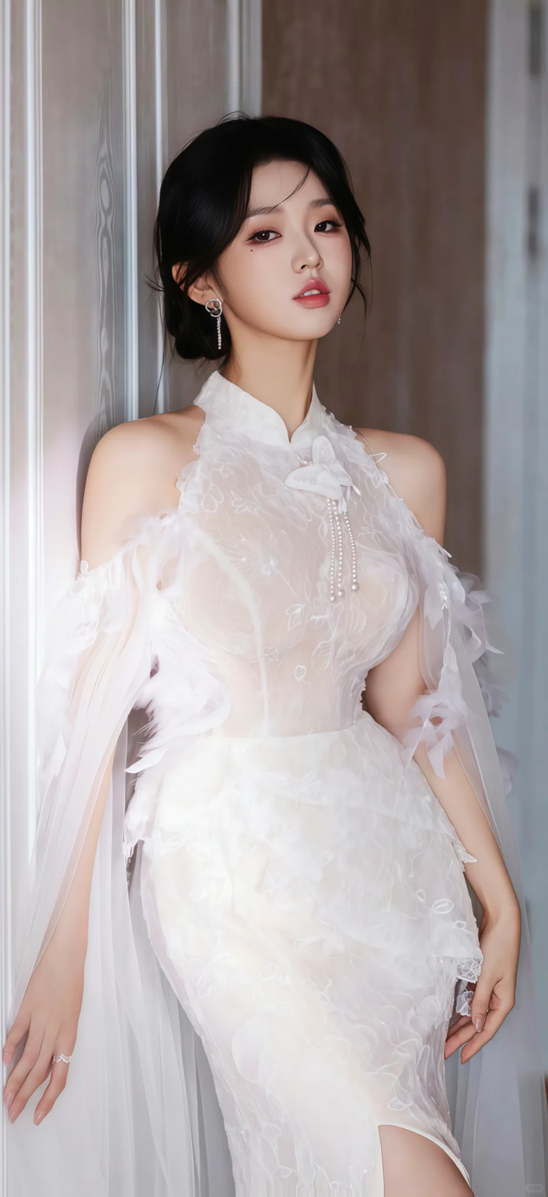 李柯以这组图鲨疯了！短剧女主的颜值是开了