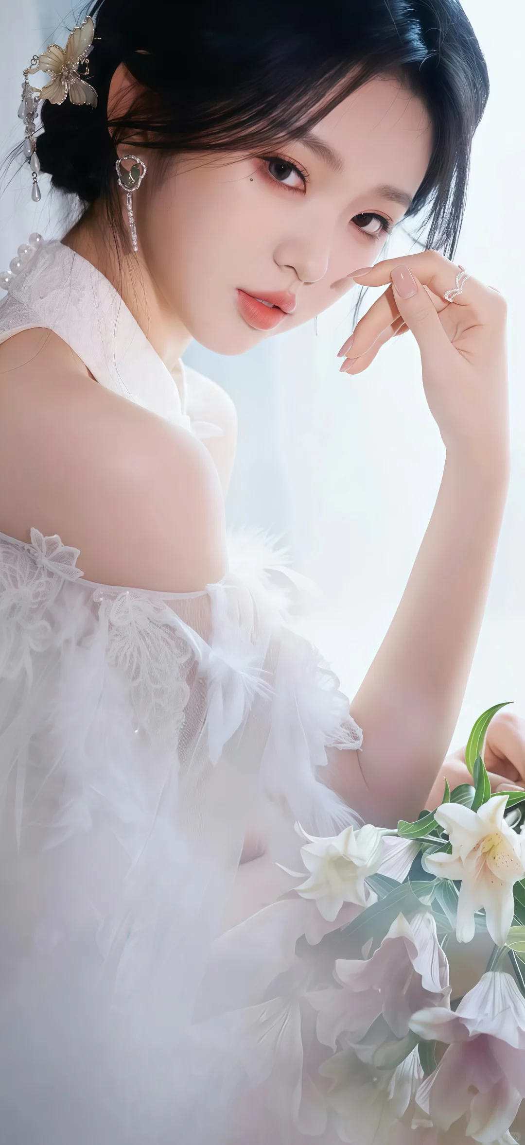 李柯以这组图鲨疯了！短剧女主的颜值是开了