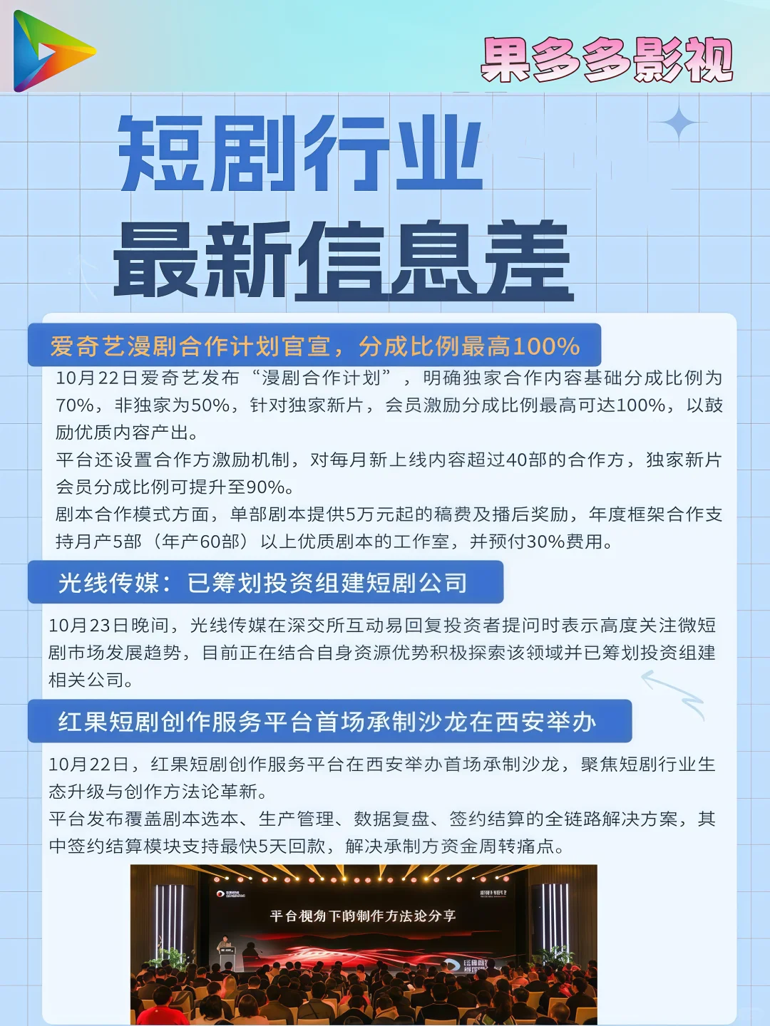 短剧行业最新的信息差盘点