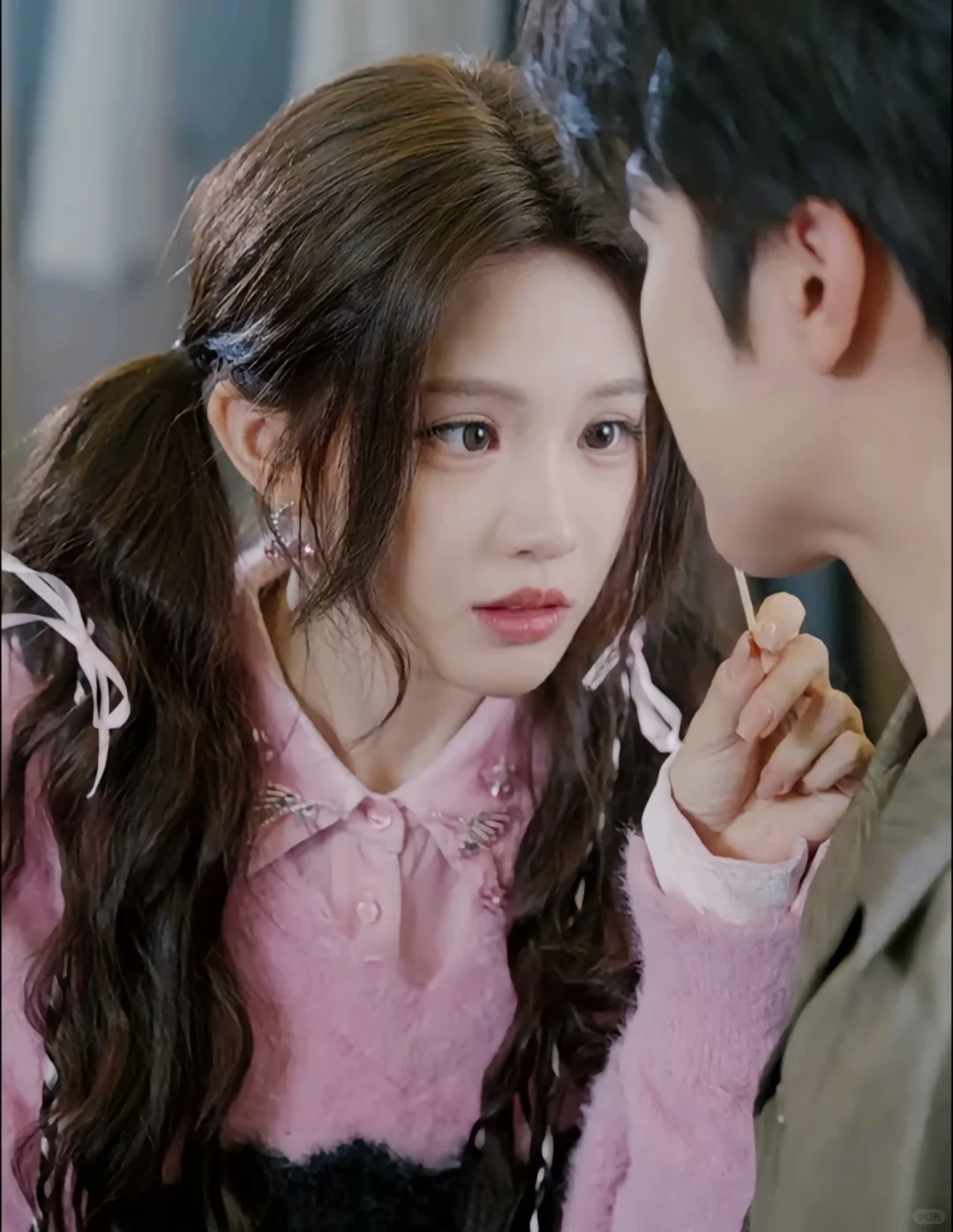 难得有女演员hold得住双马尾