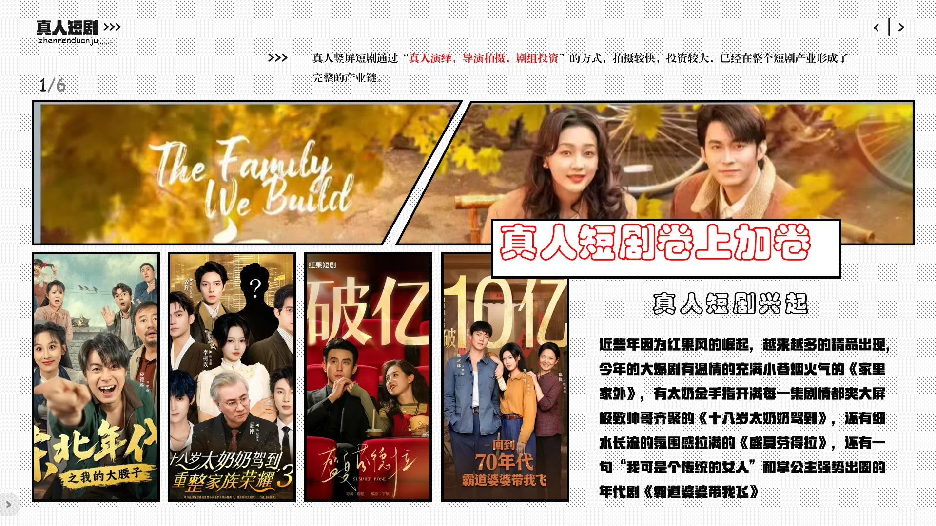 动态漫，沙雕漫，AI真人漫和真人短剧区别