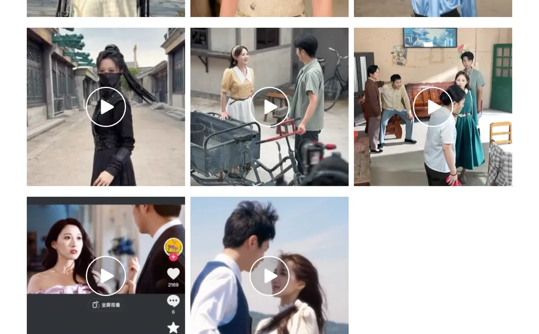 短剧演员更新-12月档期空～