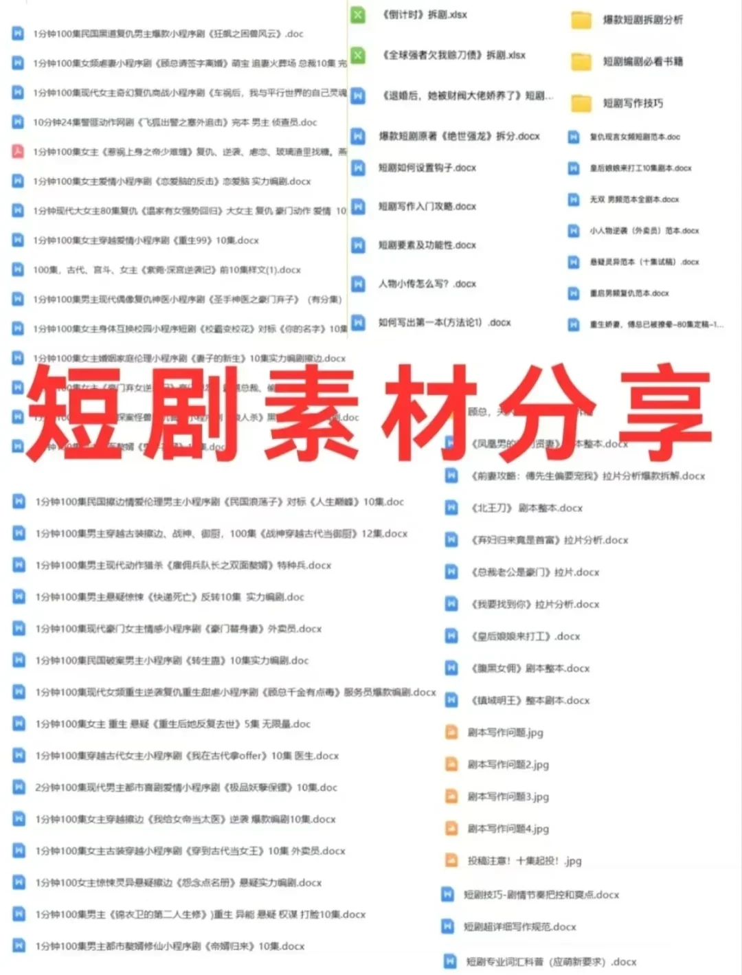 有没有宝子想写短剧