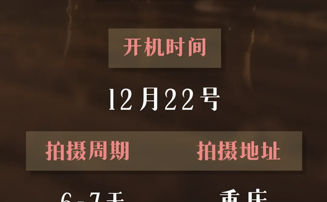 22号开机，演员来！