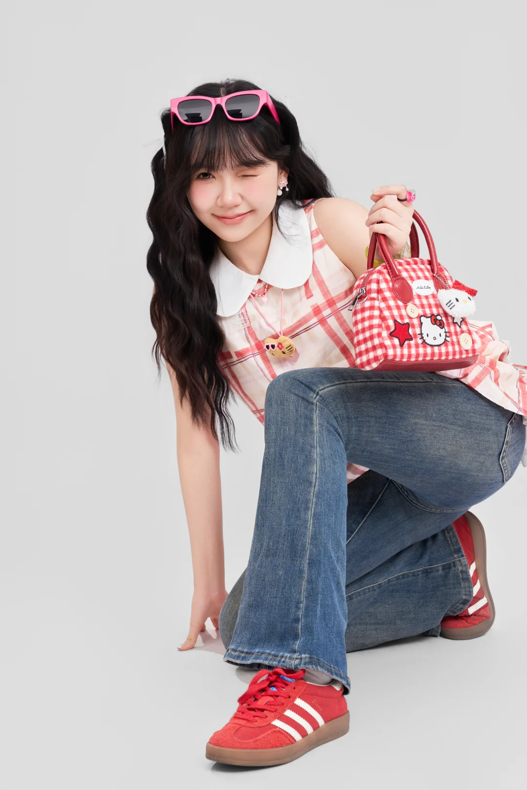 学短剧女主穿搭拍模卡🎀