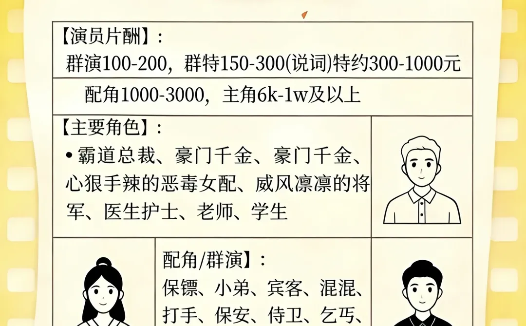 来找不一般的短剧演员吧❗️❗️