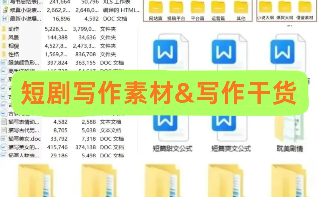 编剧眼中的过稿大纲