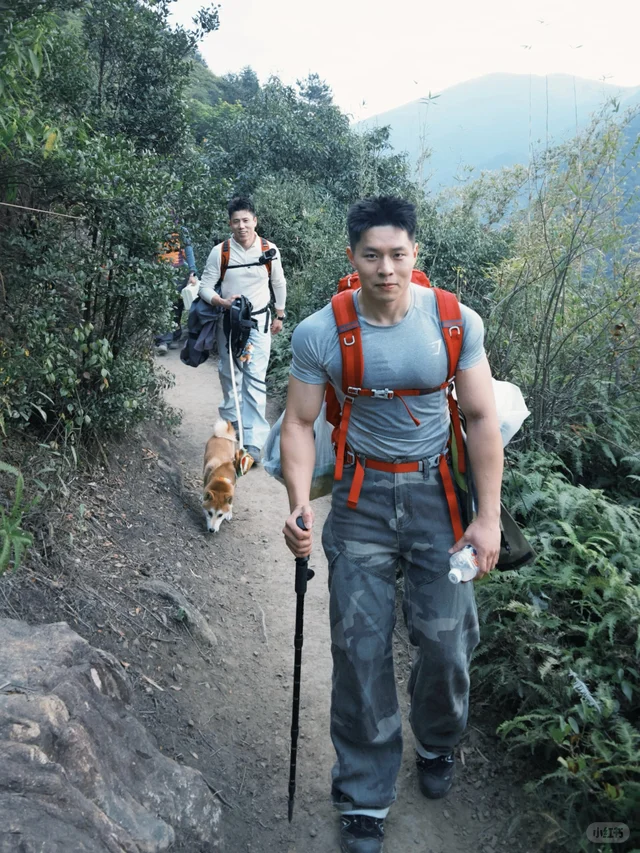 周末又背个死包在山里走走走爬山 徒步 精神氮泵 自律肌肉