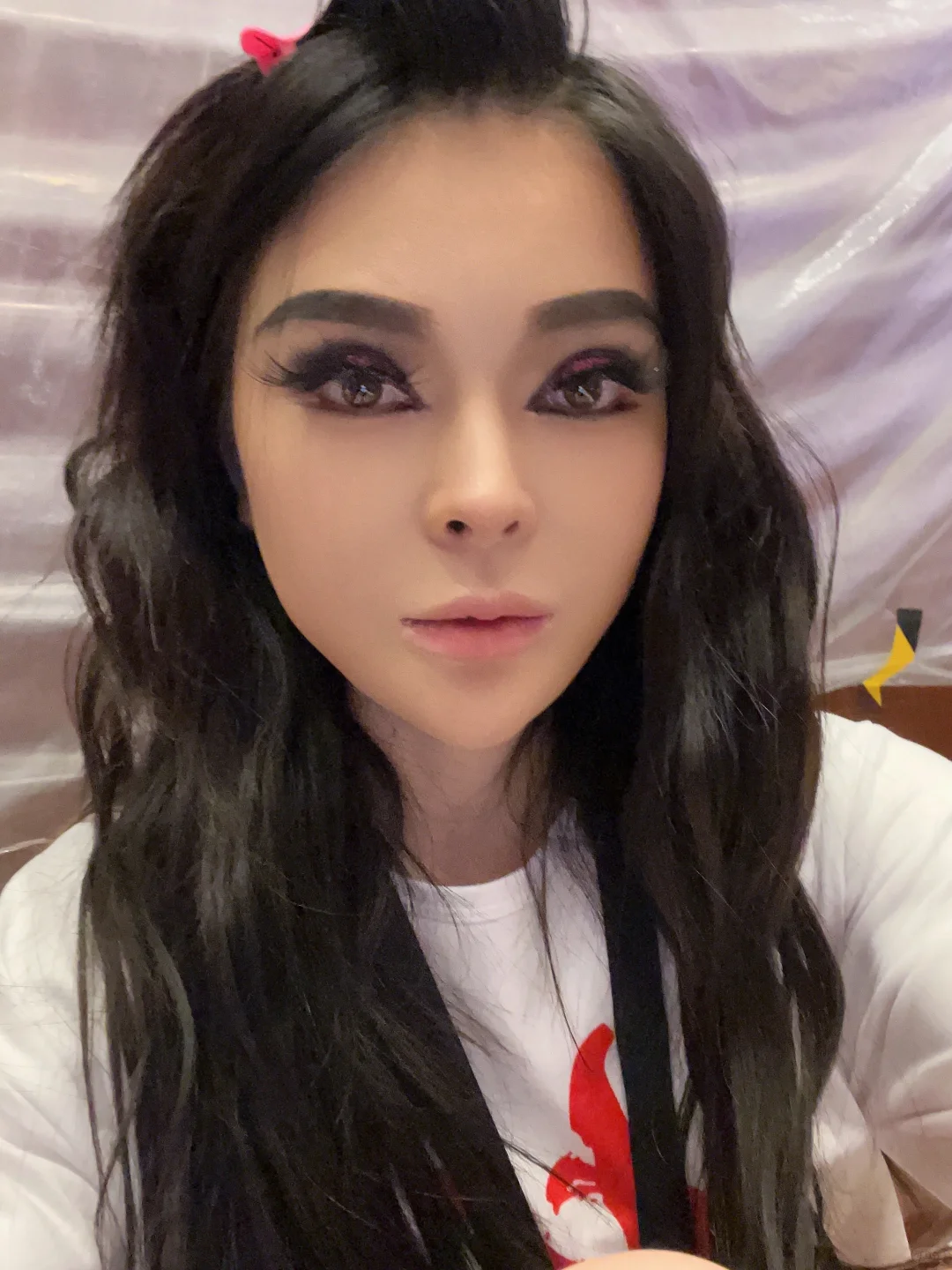 沙菲老师妆化的真好