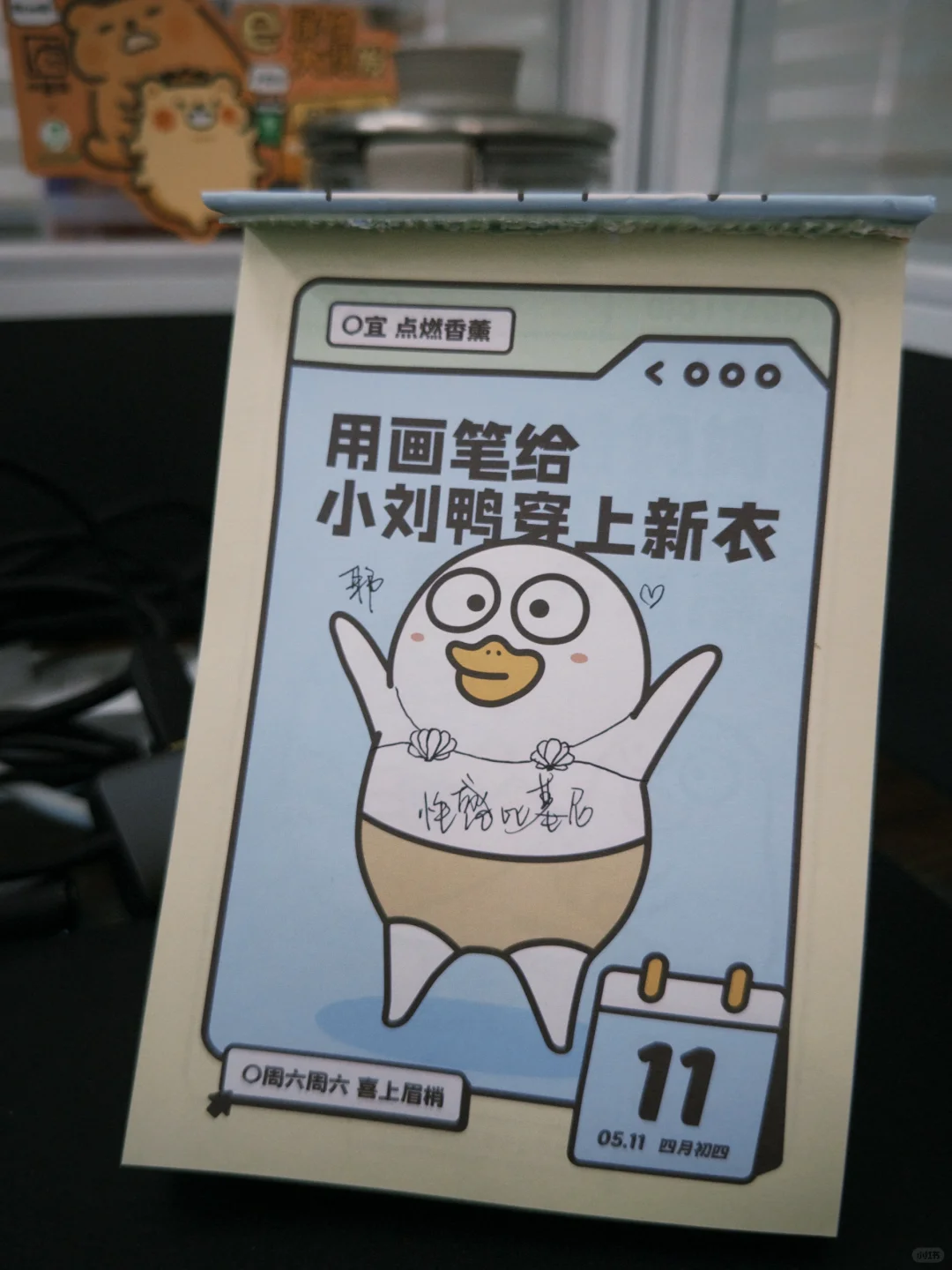 给鸭鸭穿上性感比基尼👙