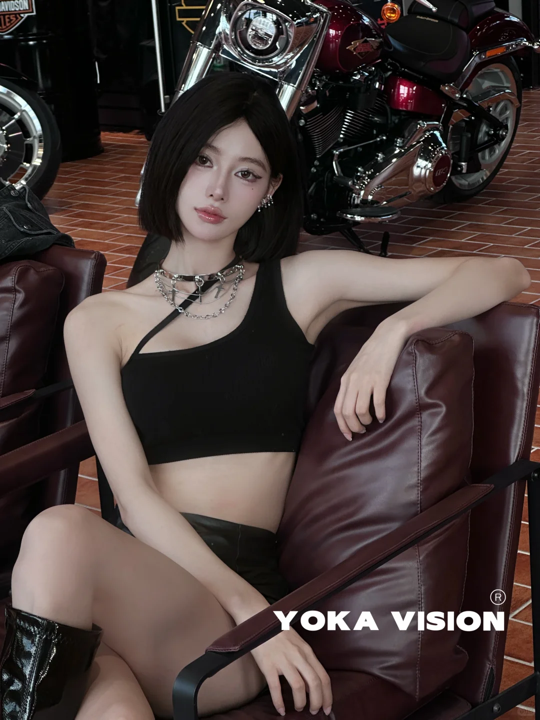 姐姐的机车后座你敢做吗⁉️辣妹写真