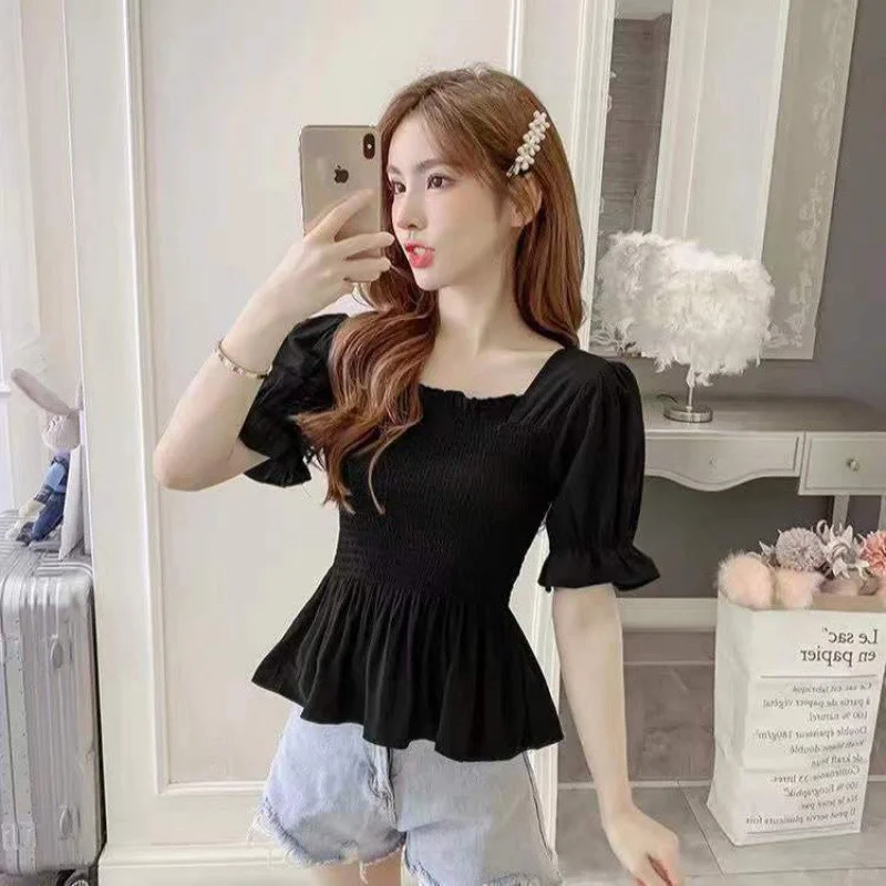 💖法式泡泡袖，减龄又洋气👚