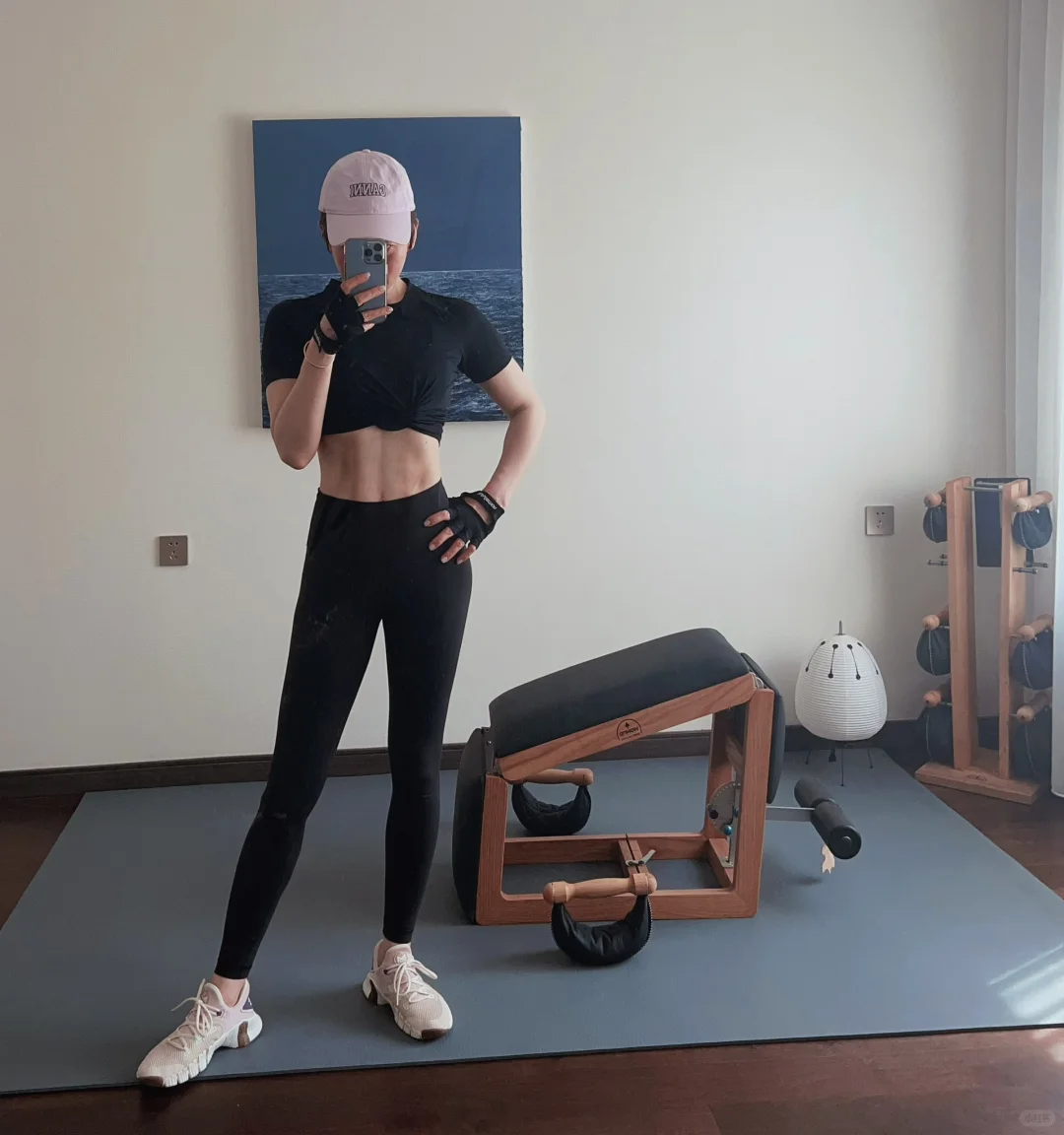 女主播的健身：保住马甲线的夏天
